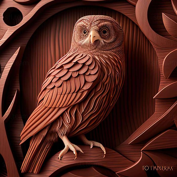 3D модель Glaucidium bolivianum (STL)